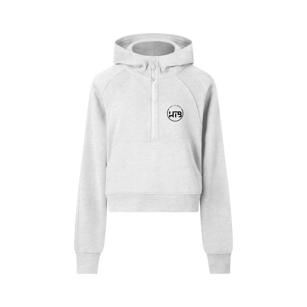 The O.G Cropped Half-Zip Hoodie - Light range - Women's