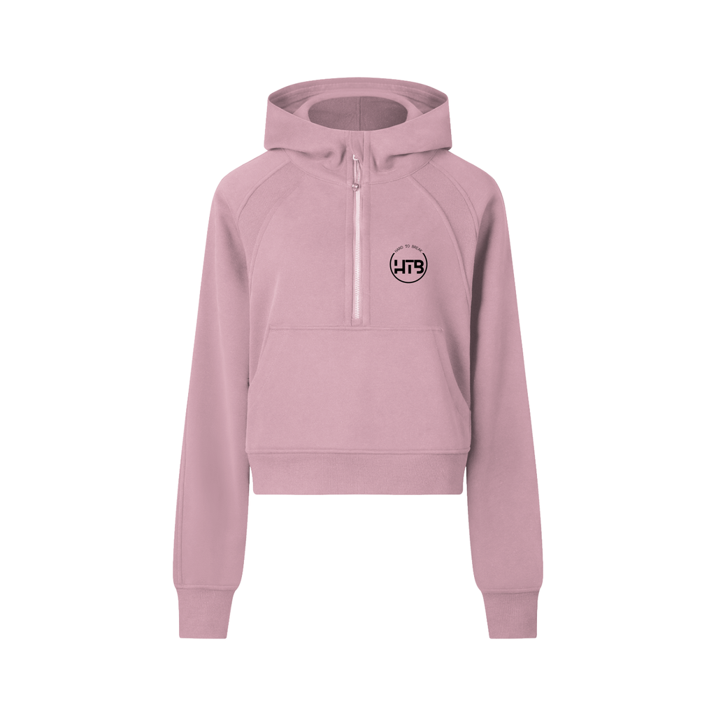 The O.G Cropped Half-Zip Hoodie - Light range - Women's