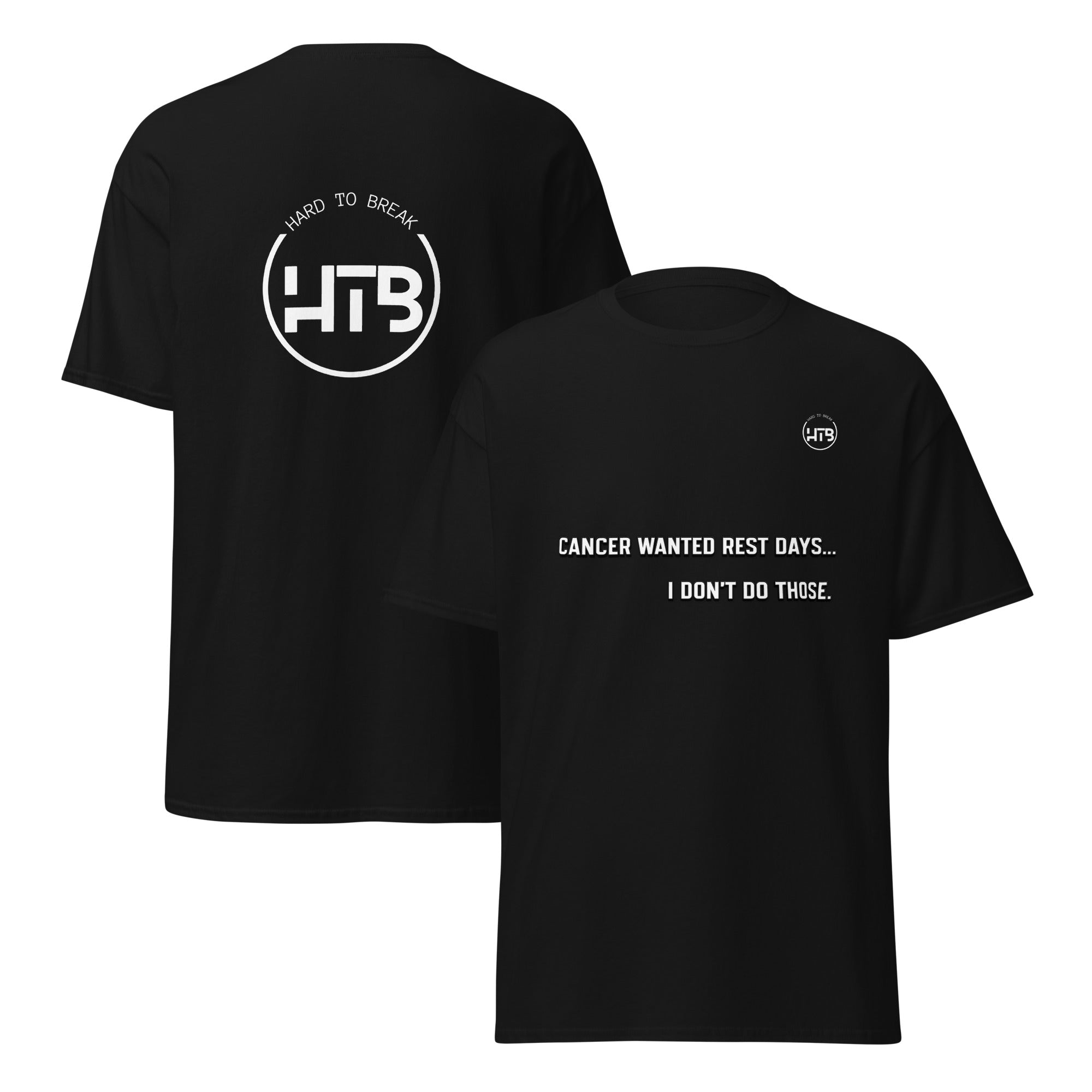 No rest days Unisex classic tee - Black