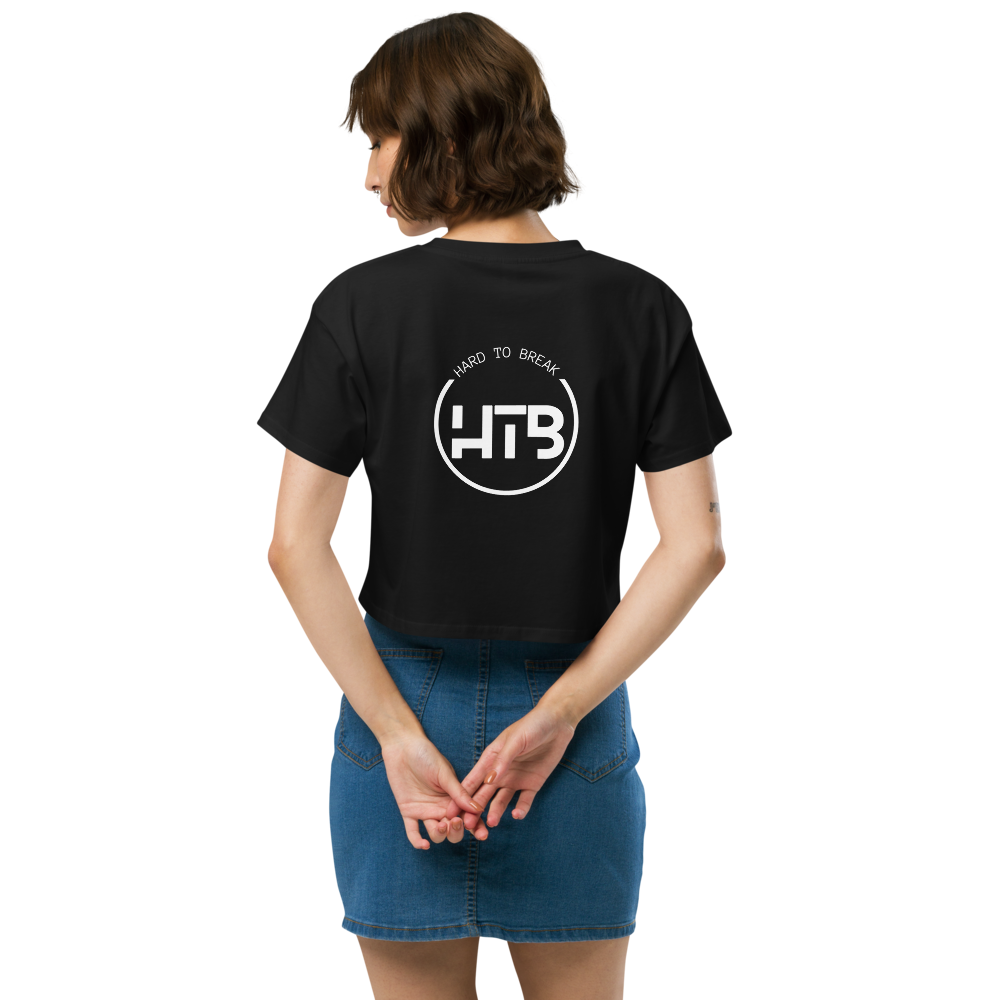 Keeping Baddie Status Crop Top - Black
