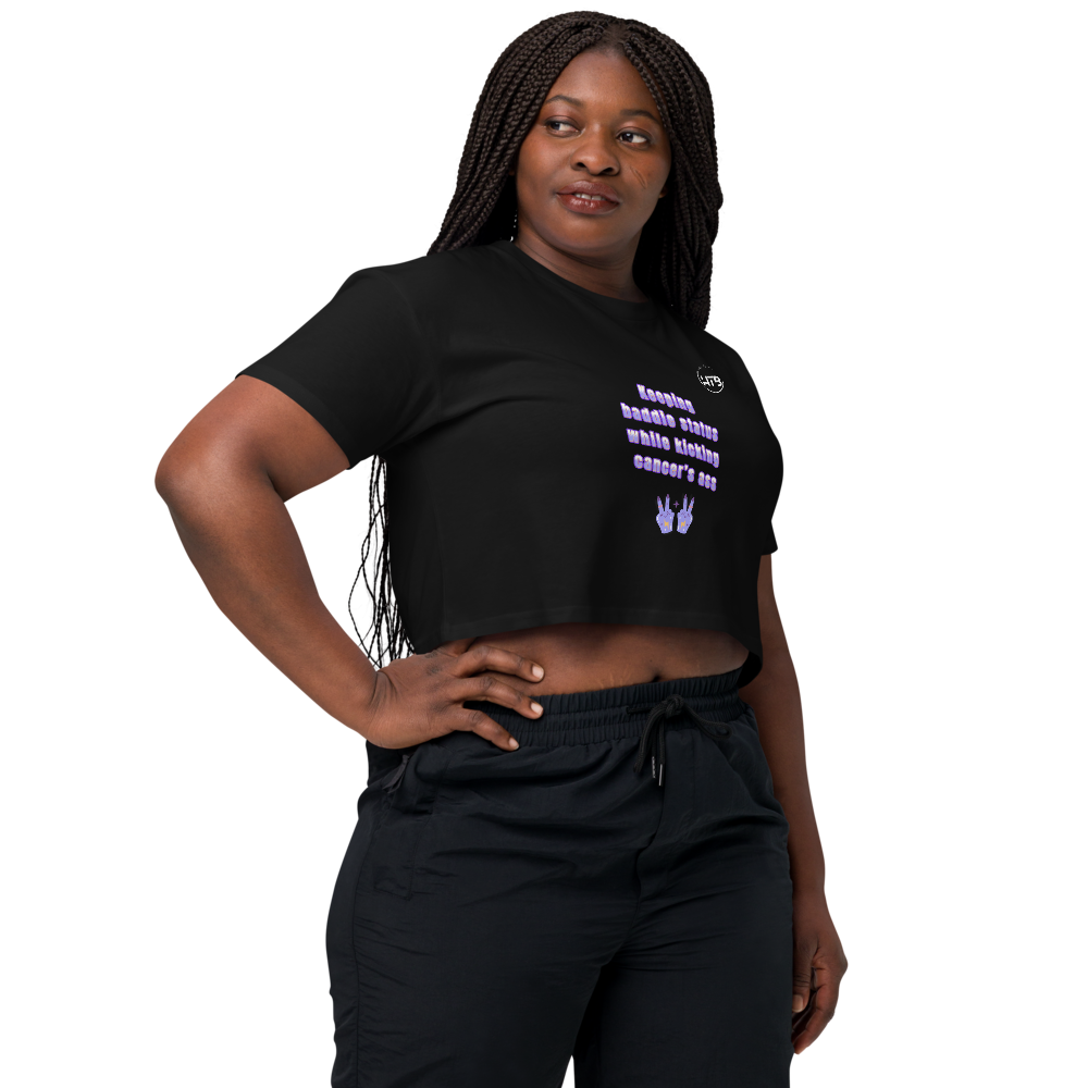 Keeping Baddie Status Crop Top - Black